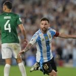 Argentina aplasta 6-0 a Bolivia y lidera las Eliminatorias