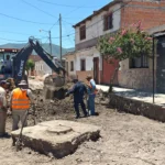 El municipio avanza con obras de hormigón para mejorar la circulación y la seguridad vial en Villa María Esther