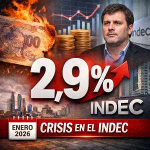 LA INFLACIÓN DE ENERO FUE 2,9% Y SE ACELERÓ TRAS LA SALIDA DE MARCO LAVAGNA DEL INDEC
