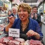 En medio del debate por la crisis, una senadora defendió el consumo de carne de burro y generó polémica en el Senado