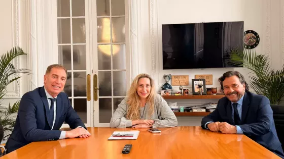 Sáenz se reunió con Karina Milei y Santilli para gestionar obras y proyectos para Salta