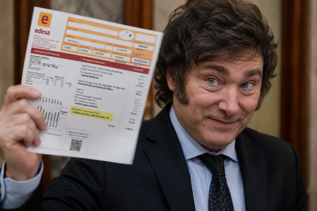 MILEI IMPONE UN NUEVO AUMENTO EN EL COSTO DE LA ENERGÍA