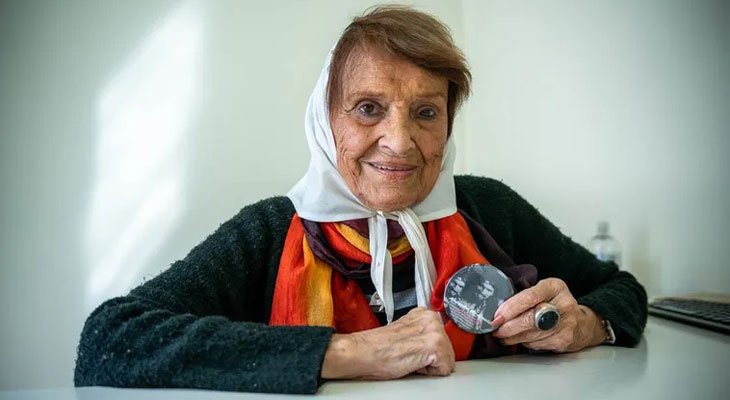 Murió Taty Almeida, una de las madres emblemáticas de Plaza Mayo
