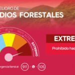ALERTA MÁXIMA: Riesgo extremo de incendios forestales