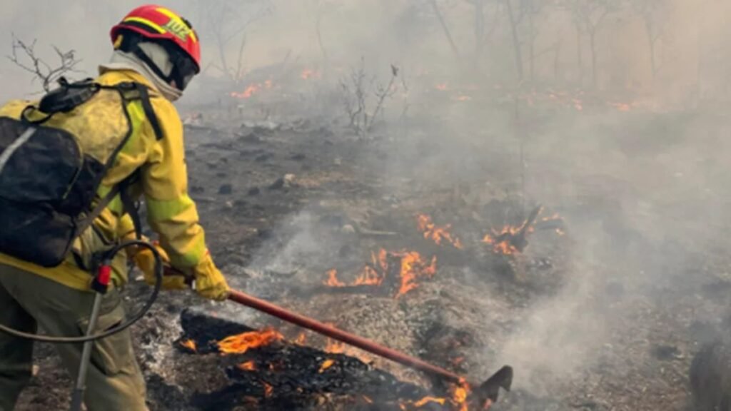 Incendio de gran magnitud en barrio El Refugio
