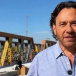 Sáenz supervisó la obra que avanza con asistencia financiera provincial en los puentes sobre el río Vaqueros y Circunvalación