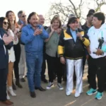 Salta inauguró una plaza en el cerro Ala Delta y homenajeó a Ricky Maravilla