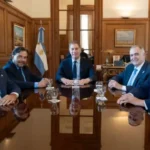 Sáenz planteó a Santilli obras en rutas y una tarifa eléctrica diferenciada para el norte