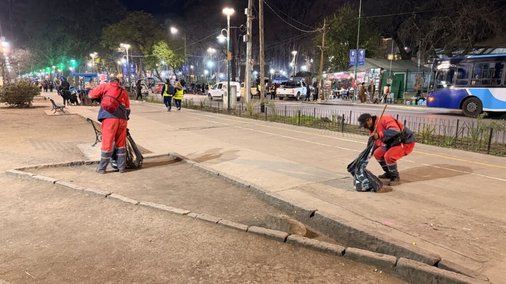 La ciudad quedó limpia y ordenada tras las celebraciones del Milagro
