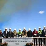 Sáenz destacó el impacto de la minería en la Puna durante la inauguración de una nueva planta de POSCO