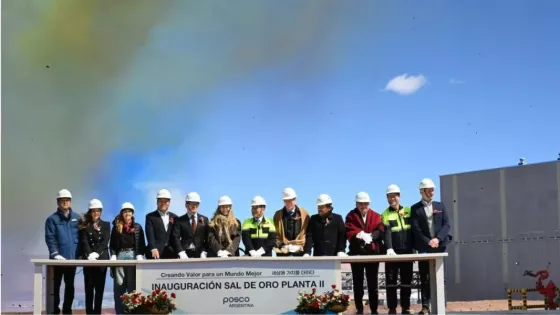 Sáenz destacó el impacto de la minería en la Puna durante la inauguración de una nueva planta de POSCO