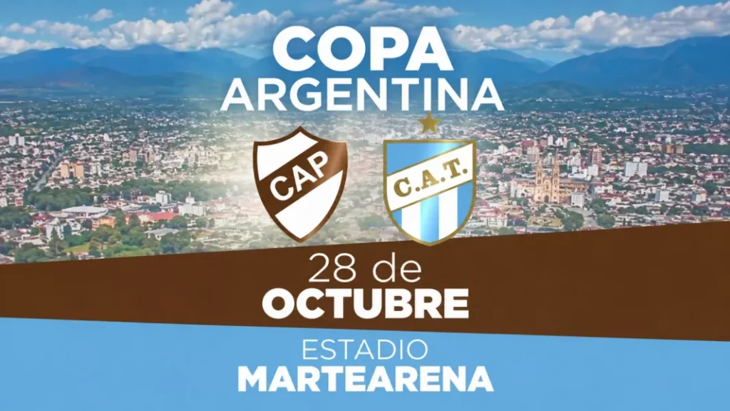 ESTE 28 DE OCTUBRE SE JUEGA EN SALTA LA COPA ARGENTINA