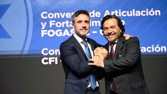 Sáenz firmó acuerdos con el CFI por $4.000 millones para ampliar el crédito a las MiPyMEs