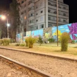 Nueva iluminación en Junín y las vías del ferrocarril